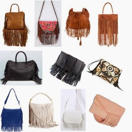 Bolsos de flecos