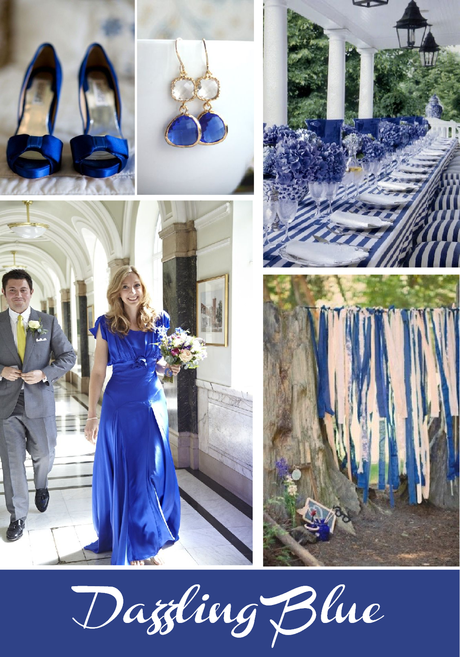 Inspiration board: Dazzling blue
