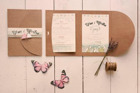 INVITACIÓN DE BODA KRAFT: LA BODA DE J&M