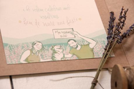 INVITACIÓN DE BODA KRAFT: LA BODA DE J&M