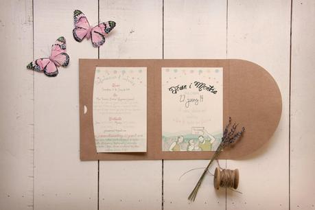 INVITACIÓN DE BODA KRAFT: LA BODA DE J&M