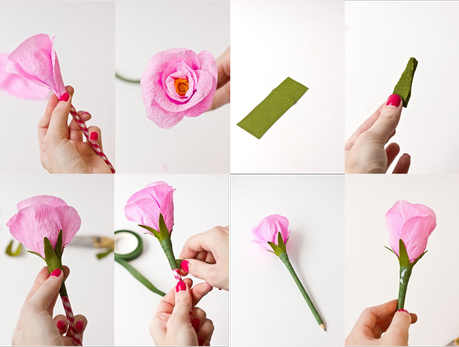 DIY......UN LAPICERO EN FORMA DE FLOR