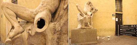 La epidemia de los #selfies o de cómo el narcisismo rompe una estatua en Milán [reflexión]