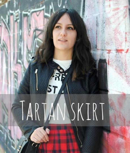 Tartan skirt