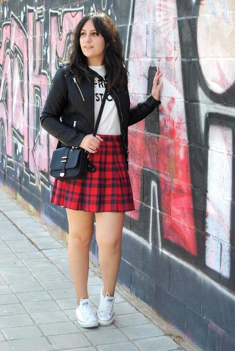 Tartan skirt