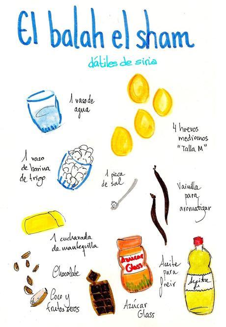 El balah el sham - Dátiles de Siria