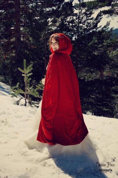 SESIÓN DE FOTOS POST BODA EN LA NIEVE