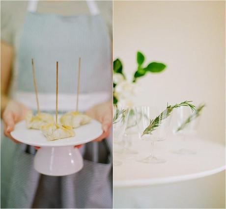 Magnolias: centro de mesa + DIY