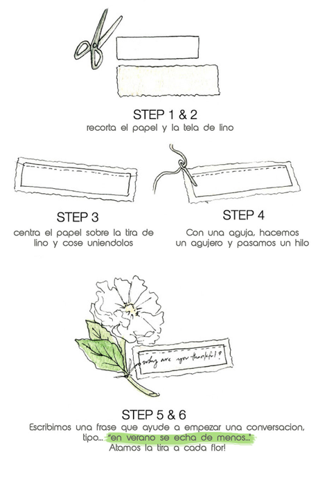 Magnolias: centro de mesa + DIY