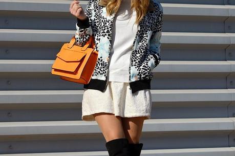 blue and black bomber