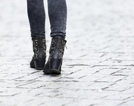 street style barbara crespo white denim jacket cyprea.es fashion blogger outfit blog de moda