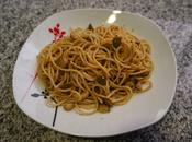 Espaguetis alcaparras