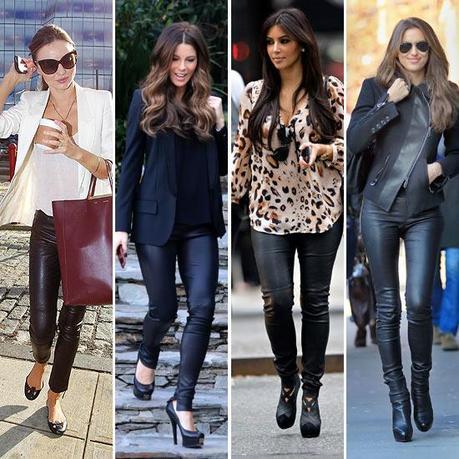 Pantalones de cuero los nuevos Jeans