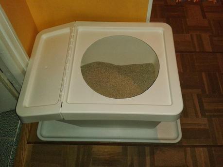 cajon de arena para gatos diy