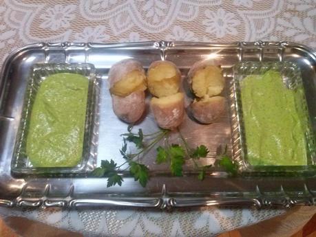 PATATAS ARRUGAS CON MOJO VERDE