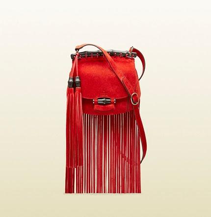 Los bolsos con flecos de Gucci