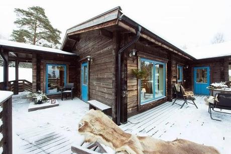 Cabana de Troncos de 115 m2