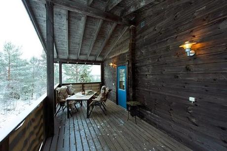 Cabana de Troncos de 115 m2