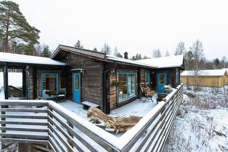 Cabana de Troncos de 115 m2