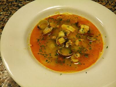 Sopa de Marisco de mi casa