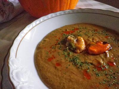 Crema de Mejillones