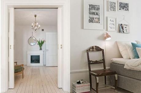 puertas correderas laundry room lavandería Ideas deco para un piso nórdico pequeño encimera hormigón decoracion diseño interiores blog de decoración nórdica escandinava amueblar pasillos grandes 