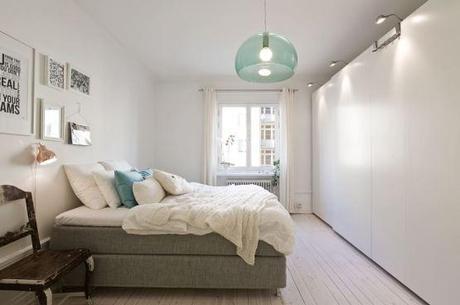 puertas correderas laundry room lavandería Ideas deco para un piso nórdico pequeño encimera hormigón decoracion diseño interiores blog de decoración nórdica escandinava amueblar pasillos grandes 