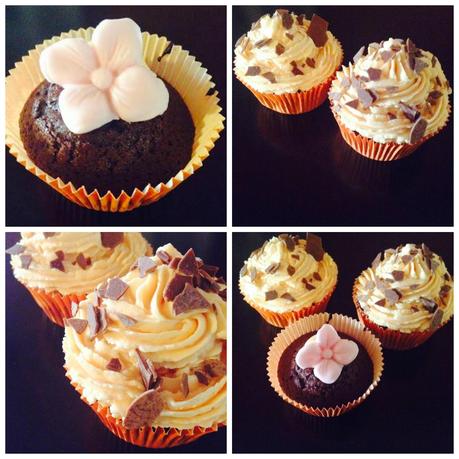 Cupcake de Chocolate y Naranja