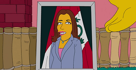 En un capítulo de los Simpson aparece la vicepresidenta del Perú,  Marisol Espinoza