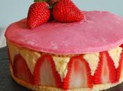 Tarta fraisier tarta fresas clásica francesa