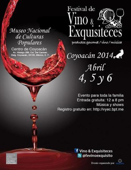 VINO Y EXQUISITECES COYOACAN- CARTEL-