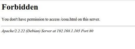 Como usar el servidor web sin-permisos-acceso