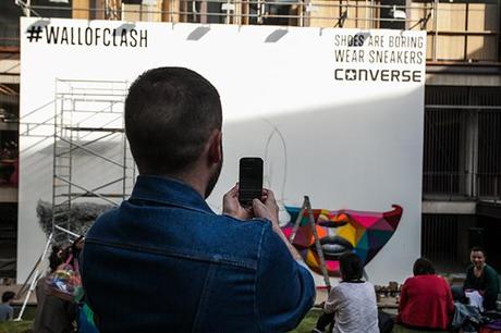 Fotos Converse #wallofclash 4