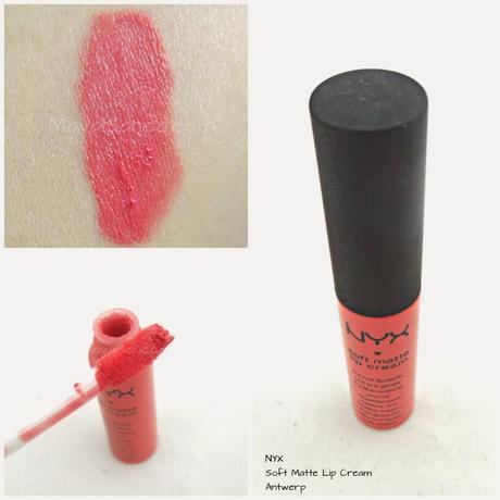 Antwerp Soft Matte Lip Cream de NYX