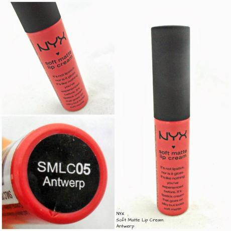 Antwerp Soft Matte Lip Cream de NYX Antwerp Soft Matte Lip Cream de NYX