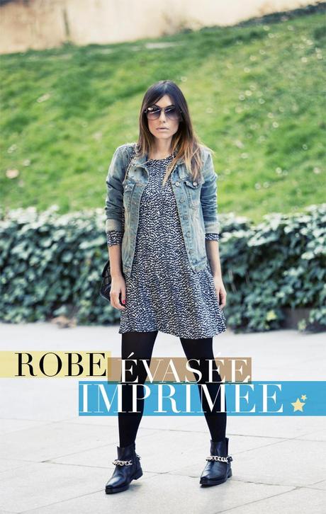 street style barbara crespo zara dress and boots denim jacket fashion blogger outfit blog de moda