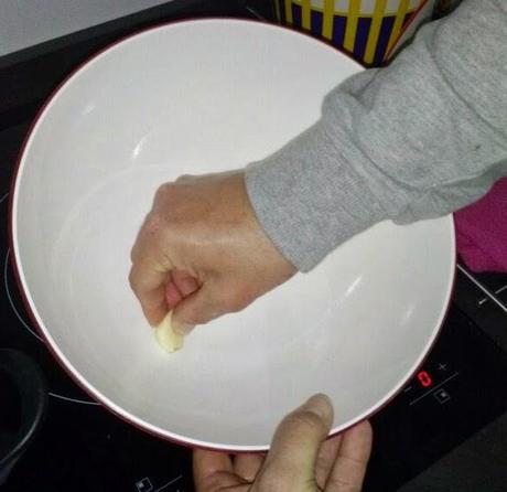 Spaguettis al limón