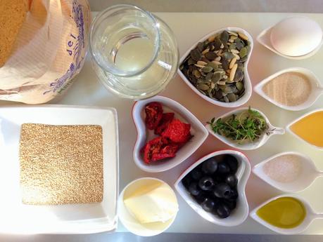 Panecillos Mediterráneos con Quinoa.