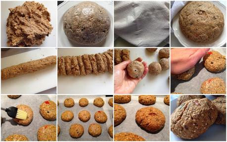 Panecillos Mediterráneos con Quinoa.