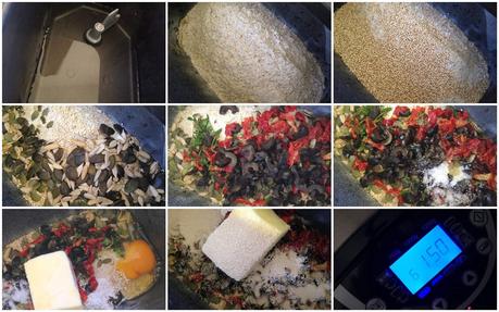 Panecillos Mediterráneos con Quinoa.