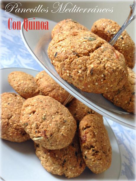 Panecillos Mediterráneos con Quinoa.