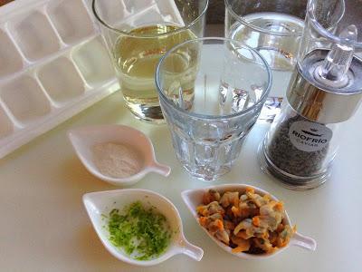 Gelatinas de Vermut con Alma de Caviar.