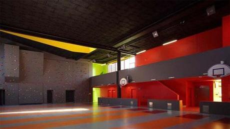 Centro de ocio y deporte en Saint-Cloud (Francia) de Koz Arquitectos