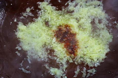 Arroz caldoso de cranca de Mallorca (paso a paso)