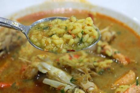 Arroz caldoso de cranca de Mallorca (paso a paso)