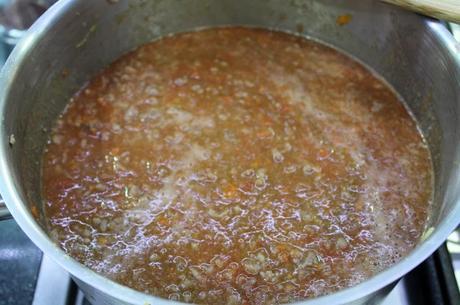 La salsa boloñesa de la 