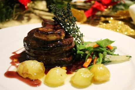 Solomillo de ternera con foie al oporto Solomillo de ternera con foie al oporto