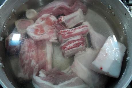 Sopa rellena de navidad. Sopa rellena de navidad.