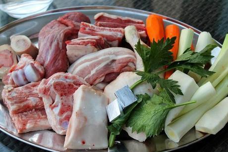 Sopa rellena de navidad. Sopa rellena de navidad.