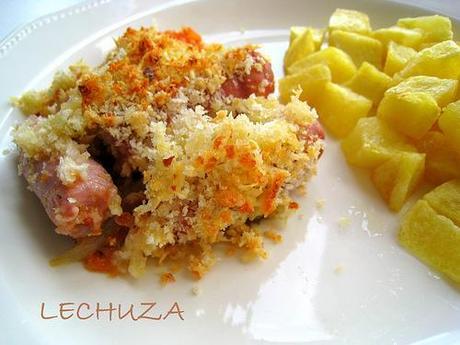 GRATINADO DE TOMATES RAF Y SALCHICHAS FRESCAS GRATINADO DE TOMATE RAF Y SALCHICHAS (5)